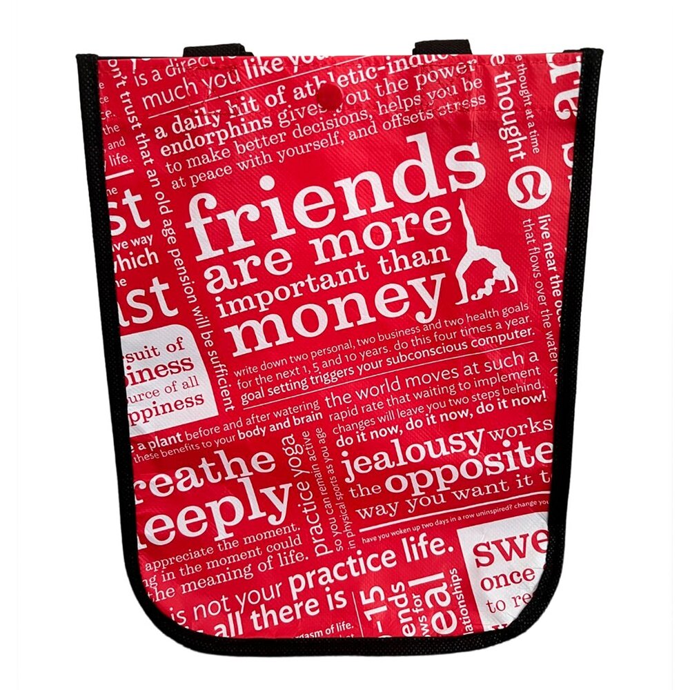 Lululemon Small Reusable Shopping Tote Bag